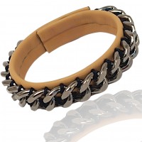 Bransoleta Chain Reacion - Soft Nude
